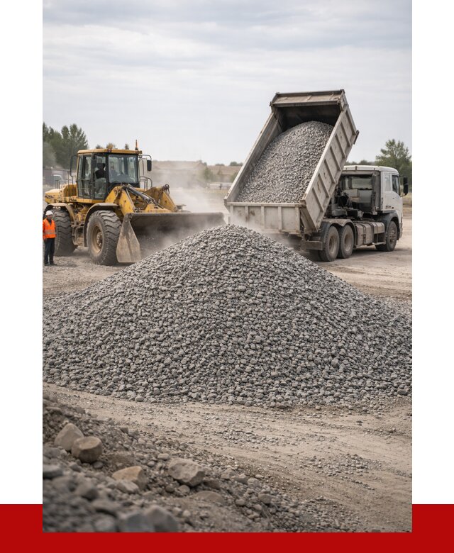 Купить щебень с доставкой в Феодосии от 2540 руб. | ПРОНЕРУДФдс