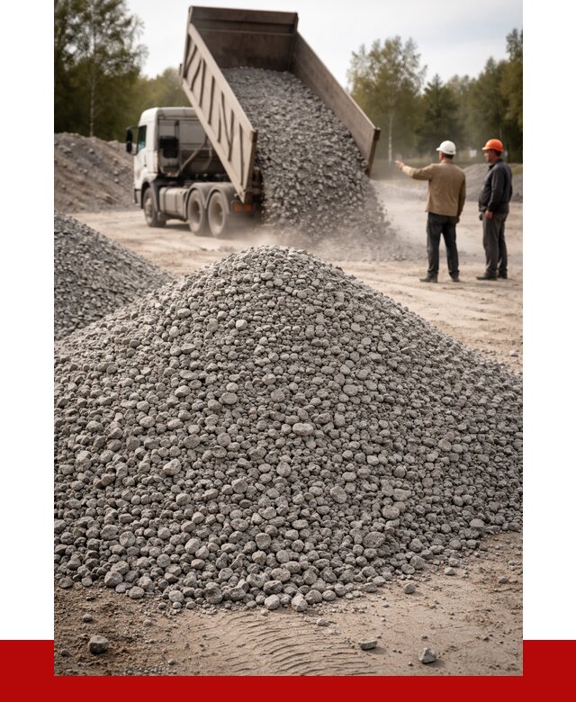 Гранитный щебень фракция 0-5 в Феодосии от 2946 руб ПРОНЕРУДФдс