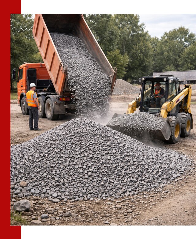 Купить гранитный щебень фракции 5–10 в Феодосии с доставкой