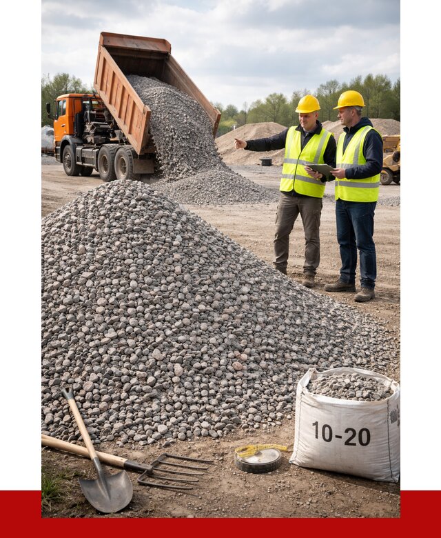 Гранитный щебень фракция 10-20 в Феодосии от 4266 руб.|ПРОНЕРУДФдс