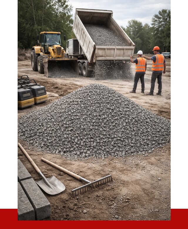 Гравийный щебень купить в Феодосии от 2235 р. ПРОНЕРУДФдс