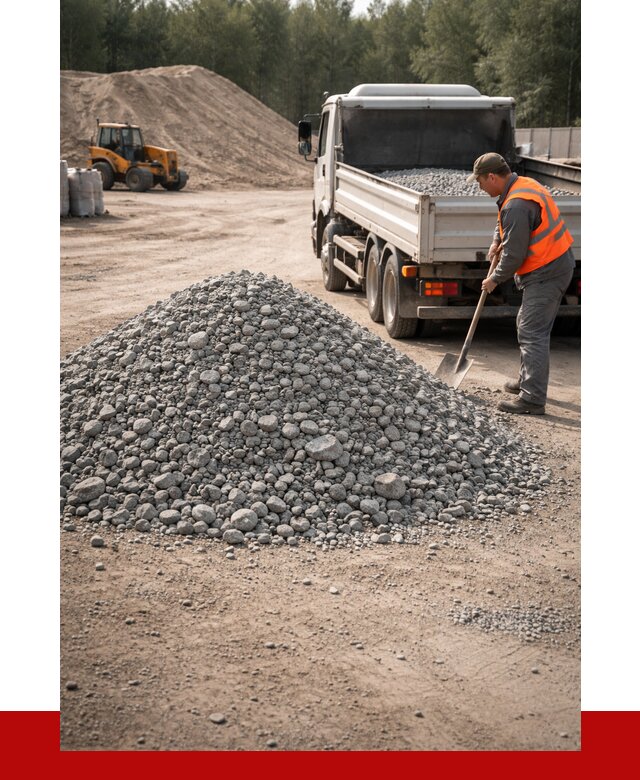 Гравийный щебень фракция 5-10 в Феодосии от 2235 р. | ПРОНЕРУДФдс