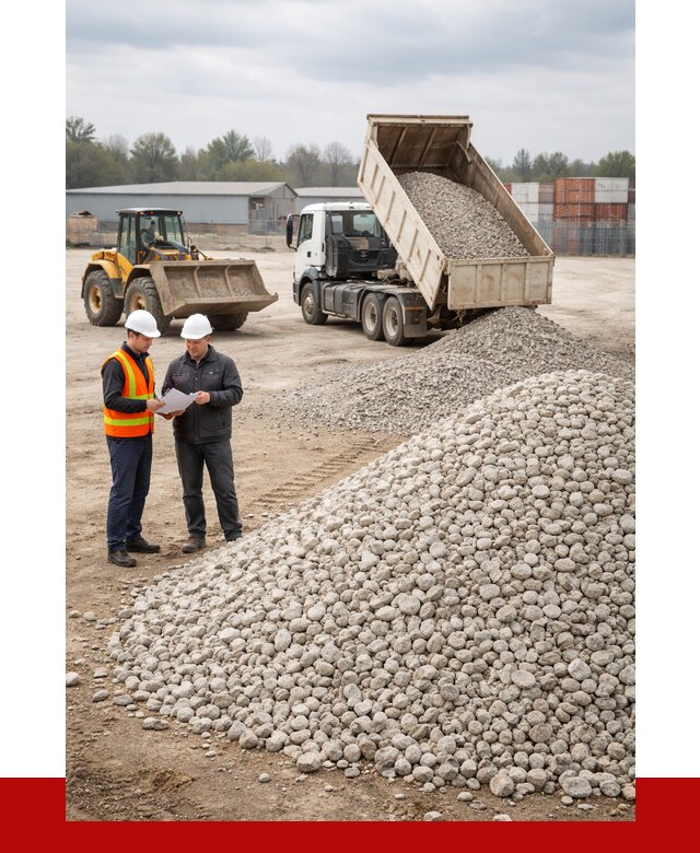 Известняковый щебень в Феодосии от 1422 р. доставка | ПРОНЕРУДФдс