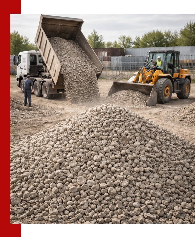 Доломитовый щебень фракции 20–41 с доставкой в Феодосии