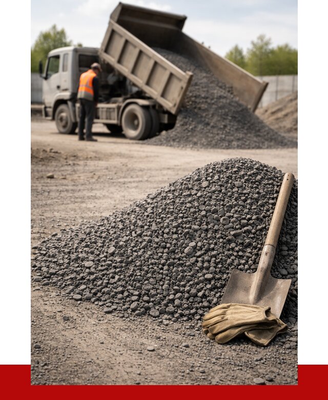 Шлаковый щебень фракция 5-20 в Феодосии от 1828 р. ПРОНЕРУДФдс