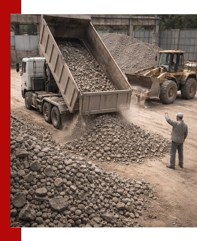 Вторичный щебень фракция 20-40 с доставкой в Феодосии