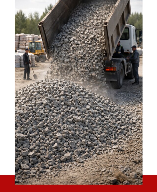 Бетонный щебень фракция 40-70 в Феодосии от 1828 р. ПРОНЕРУДФдс