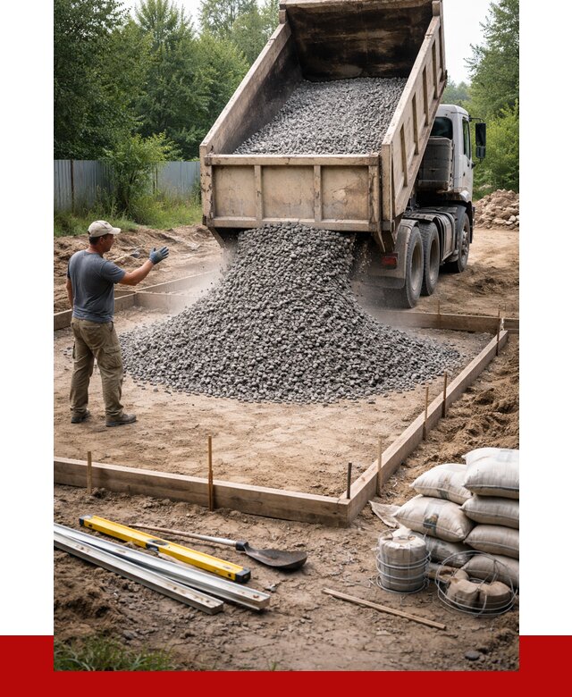 Купить щебень для фундамента в Феодосии от 4571 р. | ПРОНЕРУДФдс