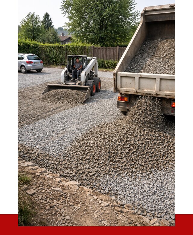 Щебень для парковки в Феодосии с доставкой от 1219 р.| ПРОНЕРУДФдс