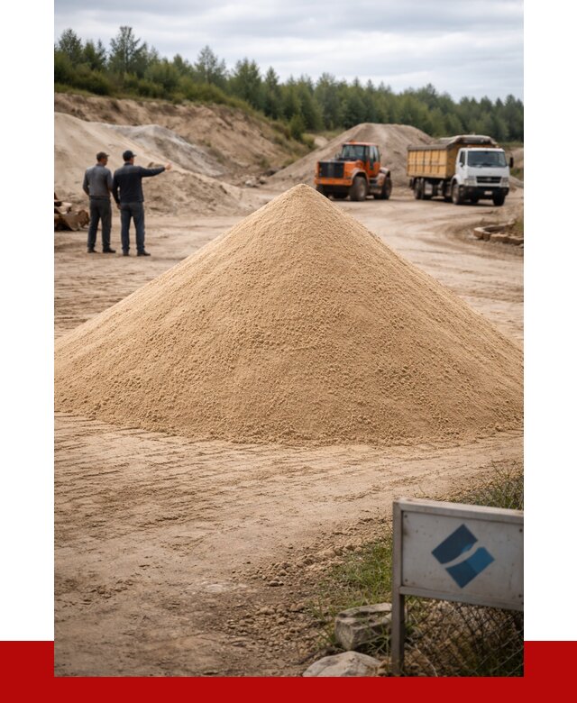 Карьерный песок навалом в Феодосии от 1828 р. | ПРОНЕРУДФдс