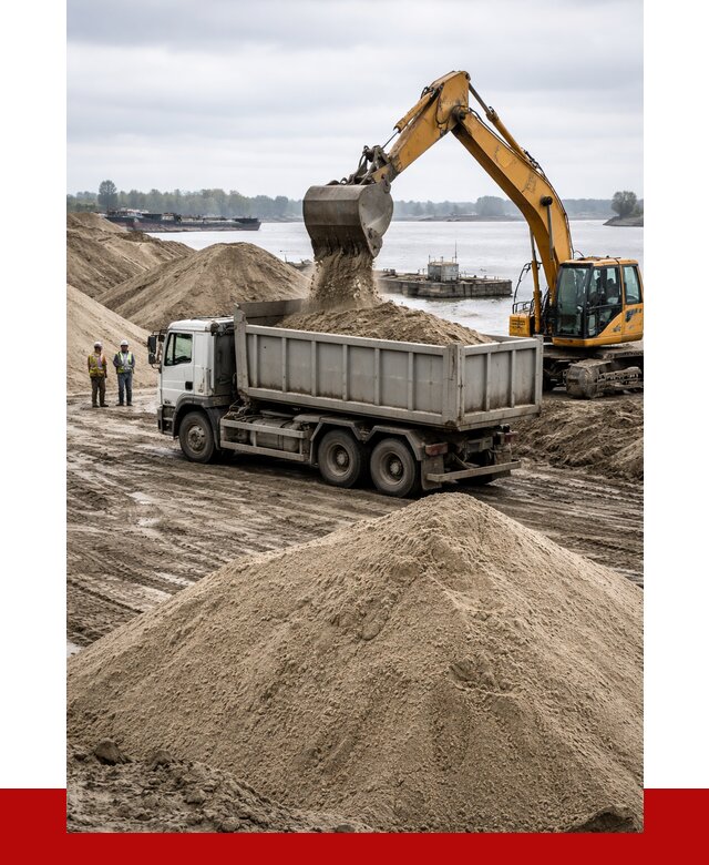 Купить речной песок навалом в Феодосии от 1828 р., ПРОНЕРУДФдс