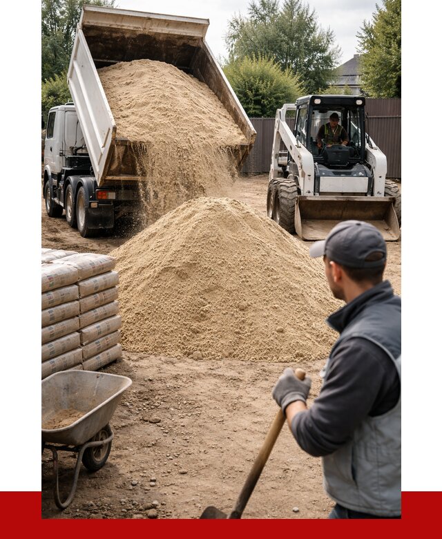 Мытый речной песок с доставкой в Феодосии от 1473 р. | ПРОНЕРУДФдс