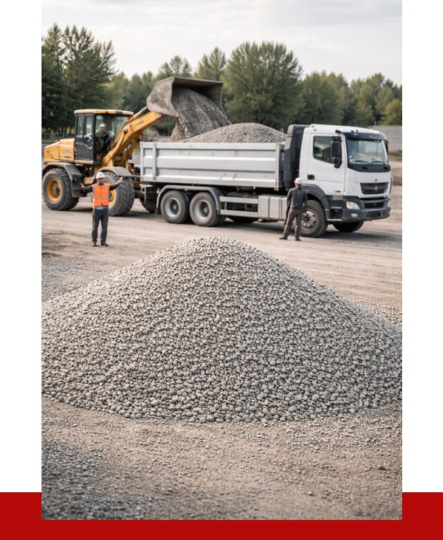 Купить мытый гравий в Феодосии от 3555 р, доставка ПРОНЕРУДФдс