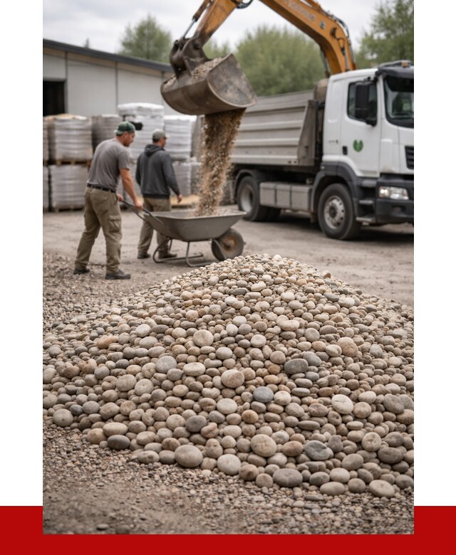 Галька декоративная в Феодосии от 3251 р. за куб | ПРОНЕРУДФдс