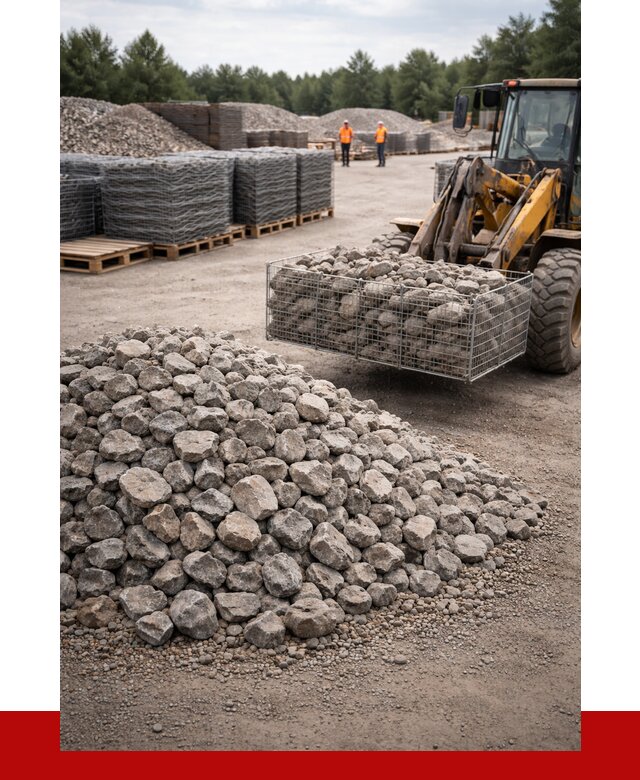 Камень для габионов фракция 70-150 в Феодосии от 4266 р. | ПРОНЕРУДФдс