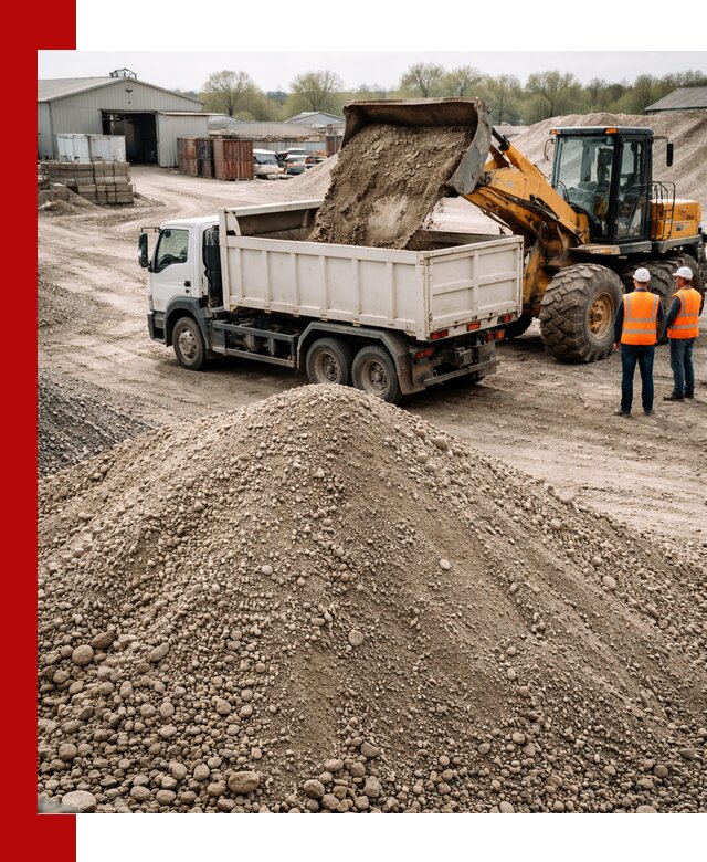 Доставка и продажа ПГС С1 в Феодосии с самосвалами и разгрузкой