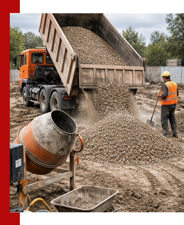 Опгс для бетона с доставкой самосвалом в Феодосии от производителя