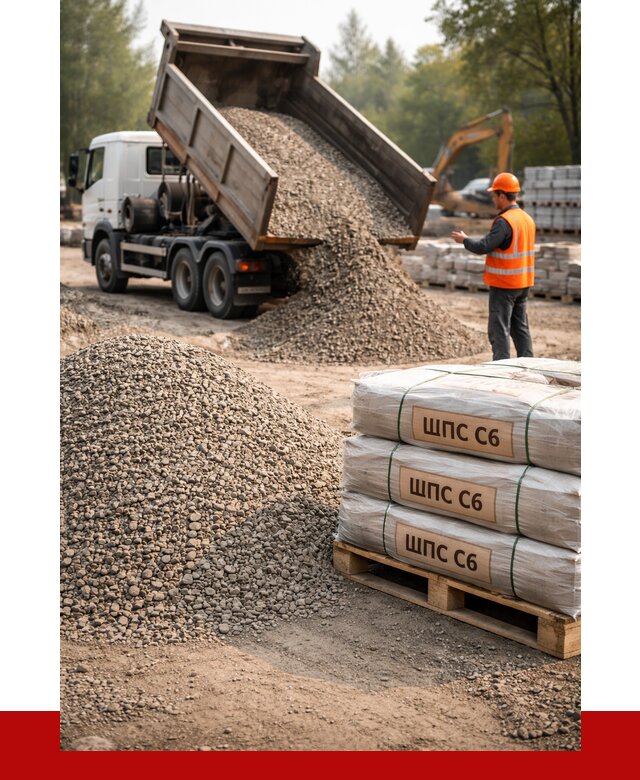 ЩПС С6 в Феодосии с доставкой от 2235 р. за куб | ПРОНЕРУДФдс