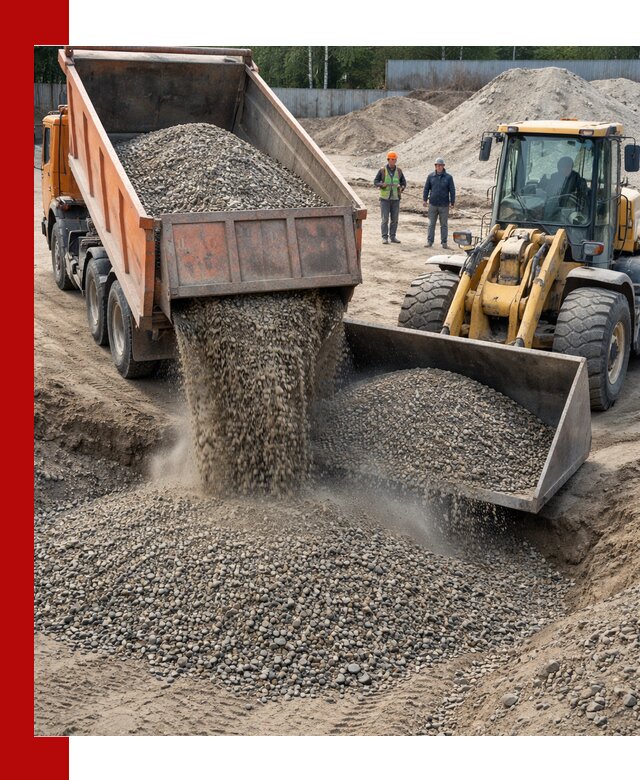 Доставка щпс С9 самосвалами по выгодным тарифам в Феодосии