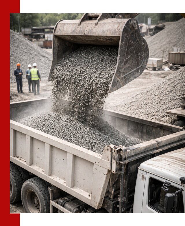 Отсев и крошка для строительства и дорожных работ в Феодосии