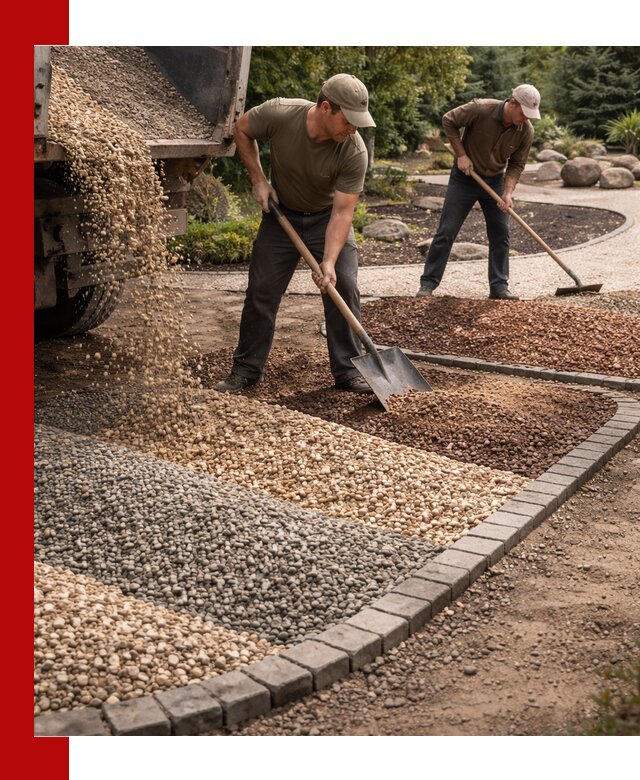 Декоративная крошка для ландшафта в Феодосии — продажа и доставка