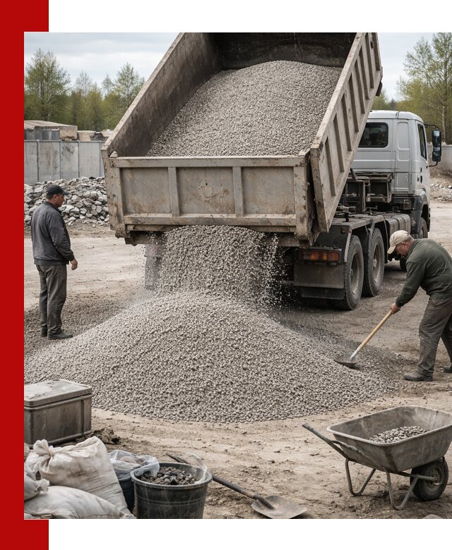 Керамзит фракция 0-5: доставка и продажа в Феодосии