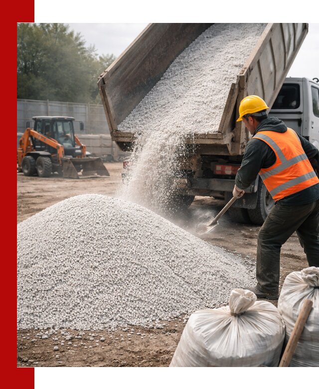 Доставка перлита вспученного в Феодосии оптом и в розницу