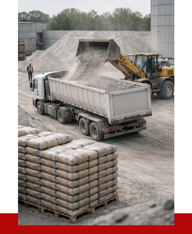 Купить цемент навалом в Феодосии от 5587 р. с доставкой | ПРОНЕРУДФдс