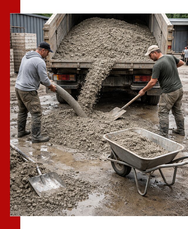 Цементно-песчаная смесь М150 доставка в Феодосии