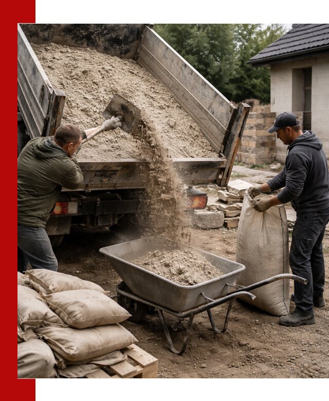 Качественная сухая смесь для кладки с доставкой в Феодосии