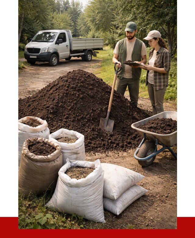 Купить грунт с доставкой в Феодосии от 4571 р. за м3 | ПРОНЕРУДФдс