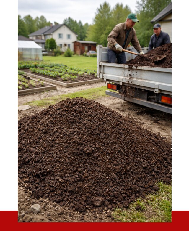 Плодородный грунт в Феодосии с доставкой от 4266 р. | ПРОНЕРУДФдс