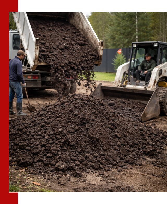 Плодородный грунт с доставкой в Феодосии для садов и огородов