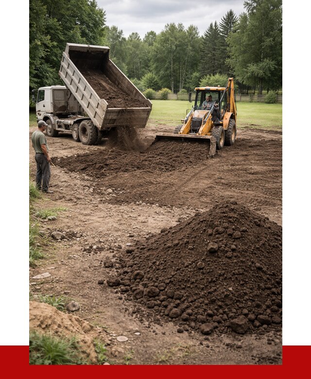 Грунт для выравнивания участка в Феодосии от 1219 р. | ПРОНЕРУДФдс