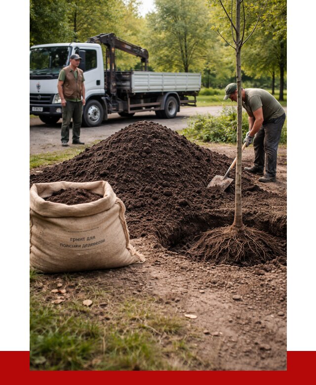 Грунт для посадки деревьев в Феодосии от 1219 р. | ПРОНЕРУДФдс
