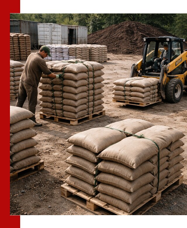 Доставка торфа в мешках по выгодным ценам в Феодосии