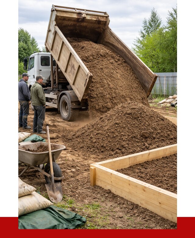 Торфо песчаная смесь в Феодосии с доставкой от 1879 р. | ПРОНЕРУДФдс