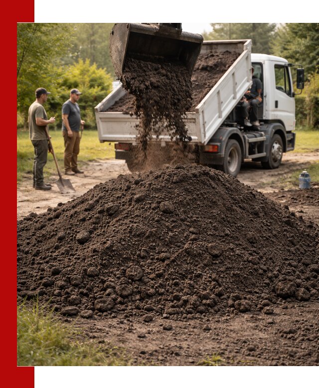 Доставка и продажа чернозема в Феодосии оптом и в розницу