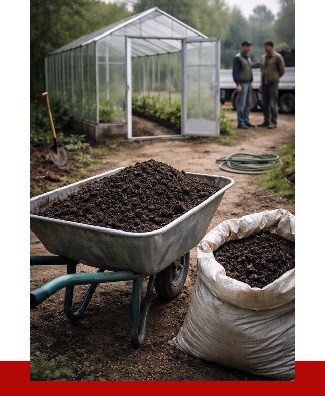 Чернозем для теплицы в Феодосии с доставкой от 1524 р. | ПРОНЕРУДФдс