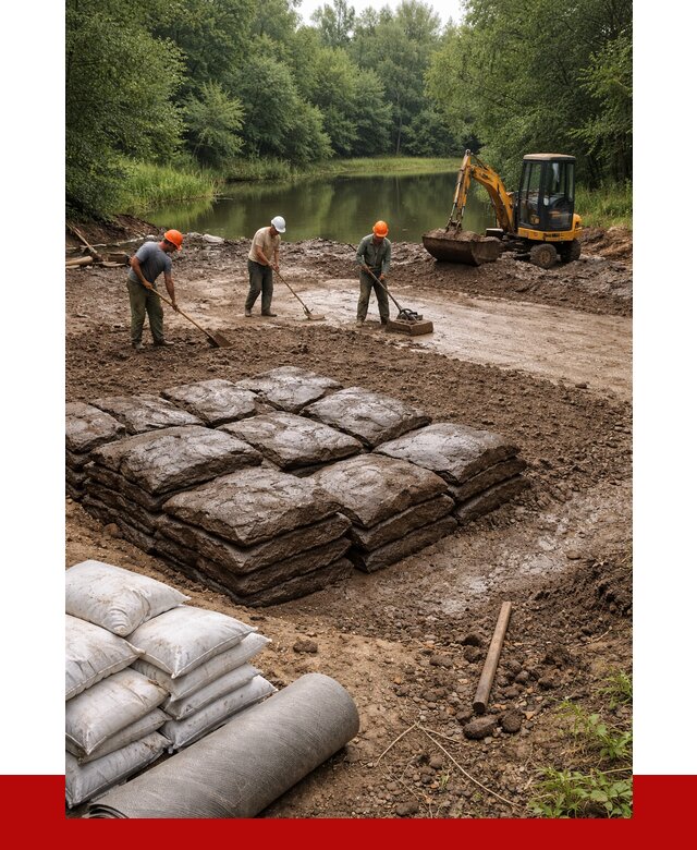 Купить глину для пруда в Феодосии от 4571 р. с доставкой | ПРОНЕРУДФдс