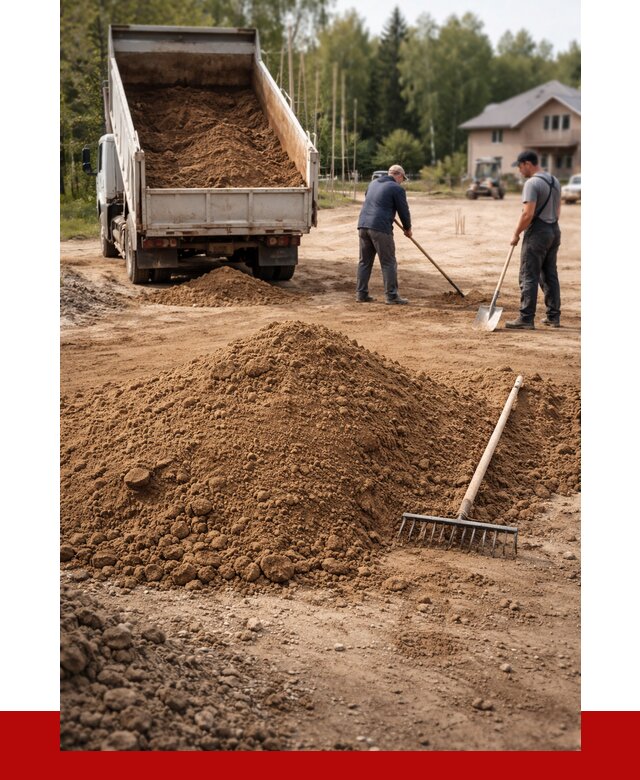 Суглинок для планировки в Феодосии с доставкой от 4266 р. | ПРОНЕРУДФдс