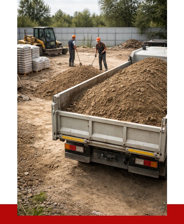 Супесь с доставкой в Феодосии от 2489 р. за куб | ПРОНЕРУДФдс