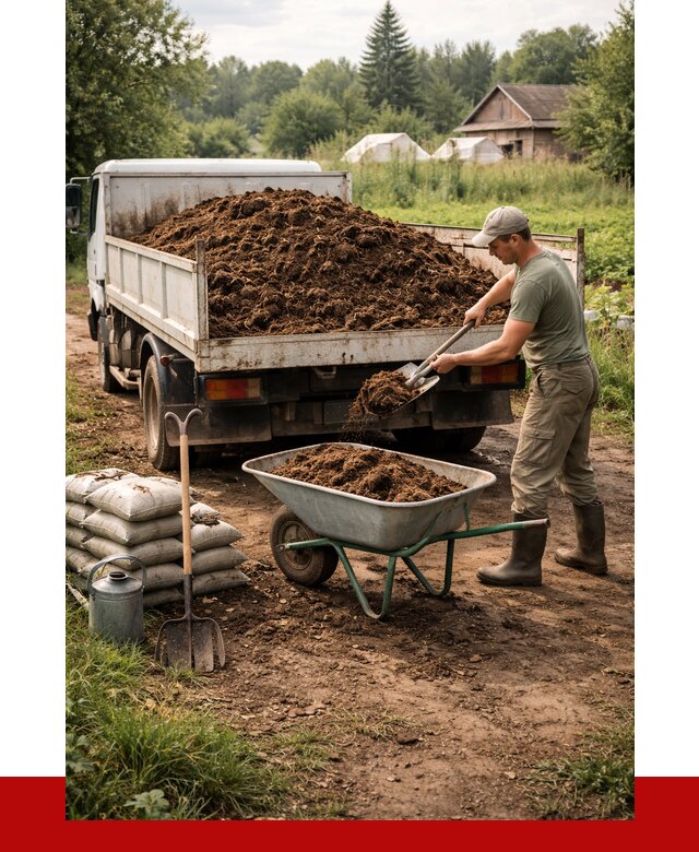 Купить коровий навоз с доставкой в Феодосии от 1828 р. | ПРОНЕРУДФдс