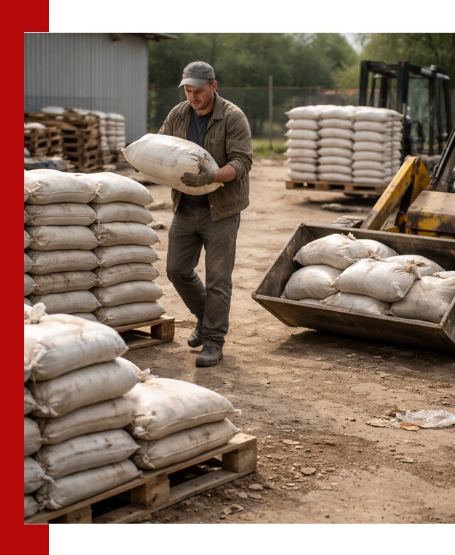 Коровий навоз в мешках с доставкой в Феодосии