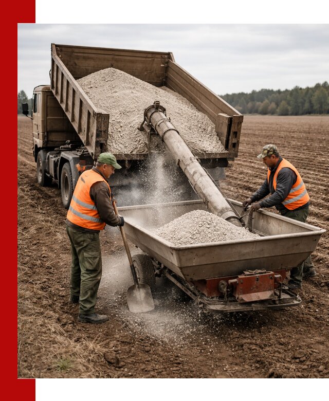 Доставка и продажа суперфосфата оптом и в розницу в Феодосии