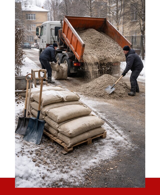 Противогололедные материалы оптом в Феодосии от 4266 р. | ПРОНЕРУДФдс