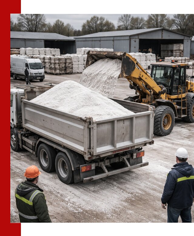 Поставка технической соли с доставкой в Феодосии