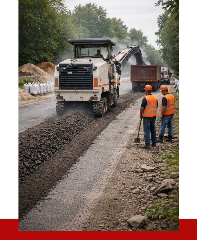 Фрезерованный асфальт в Феодосии от 2235 р./куб. | ПРОНЕРУДФдс