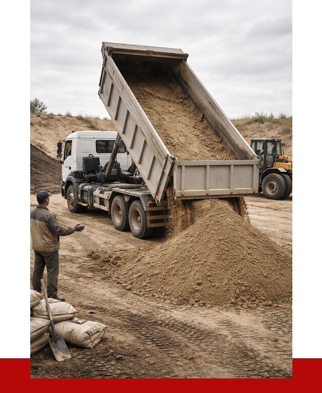 Доставка самосвалом 20 кубов в Феодосии от 7619 р. | ПРОНЕРУДФдс