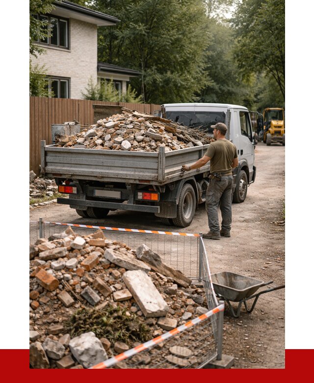 Вывоз строительного мусора с погрузкой в Феодосии от 7619 р | ПРОНЕРУДФдс